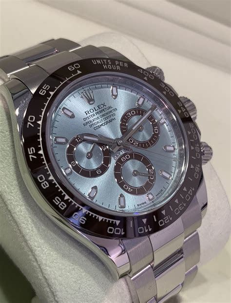 rolex daytona dial blue.